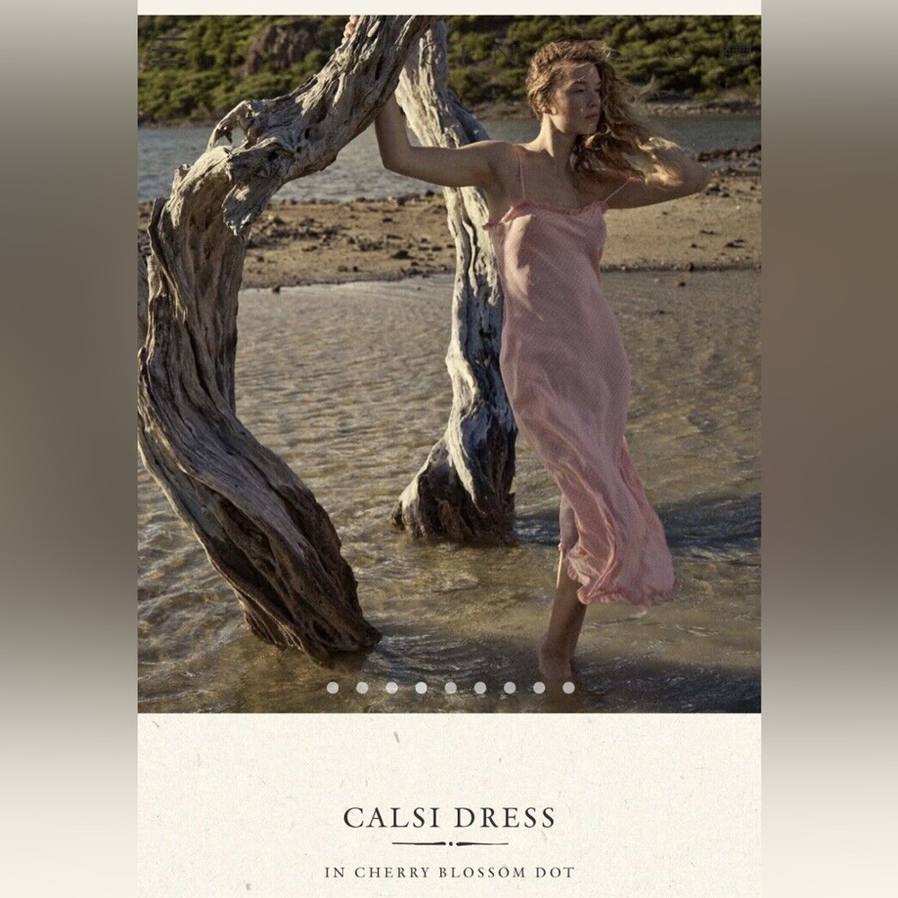Doen Calsi Dress in Cherry Blossom Dot